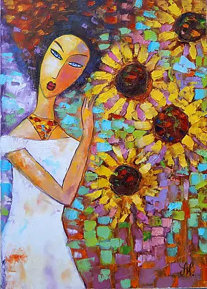 Anna Wach - Sunflowers