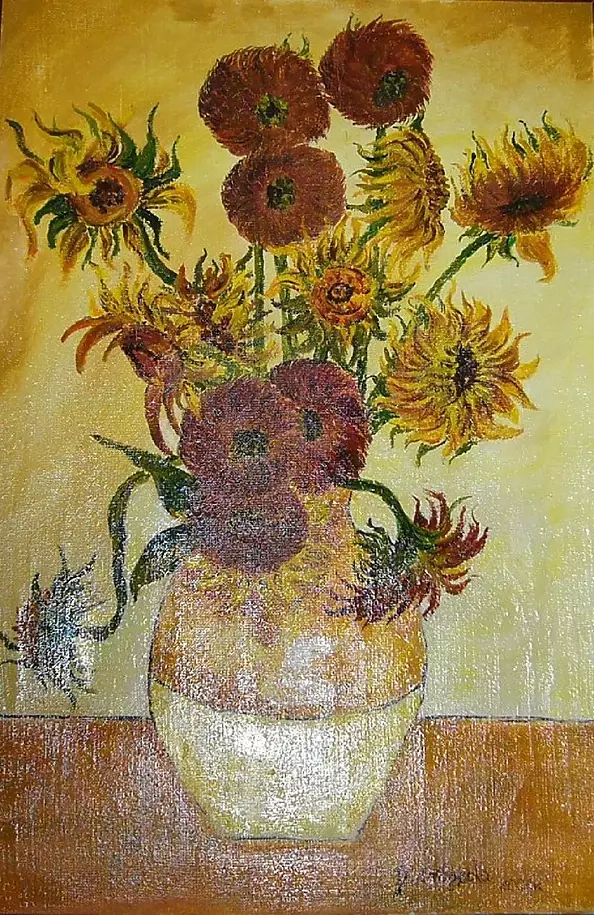 Bozena Chlopecka - Sunflowers