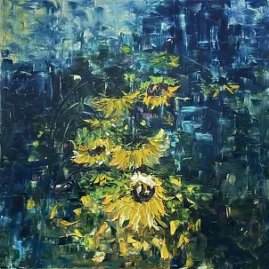 Barbara Korczak - Sunflowers