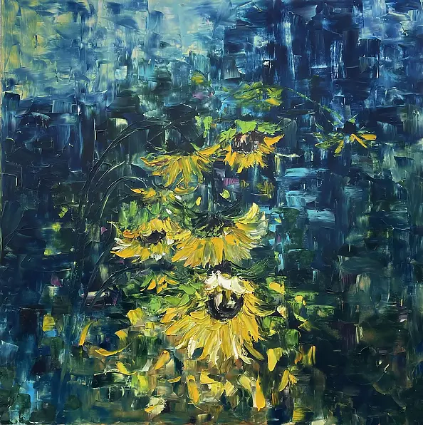 Barbara Korczak - Sunflowers