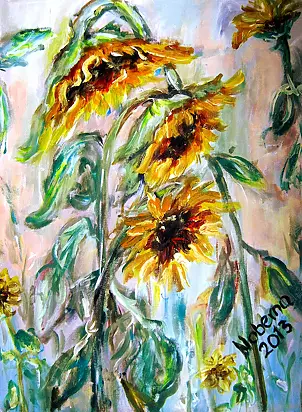 Bernadeta Nowak - Sunflowers
