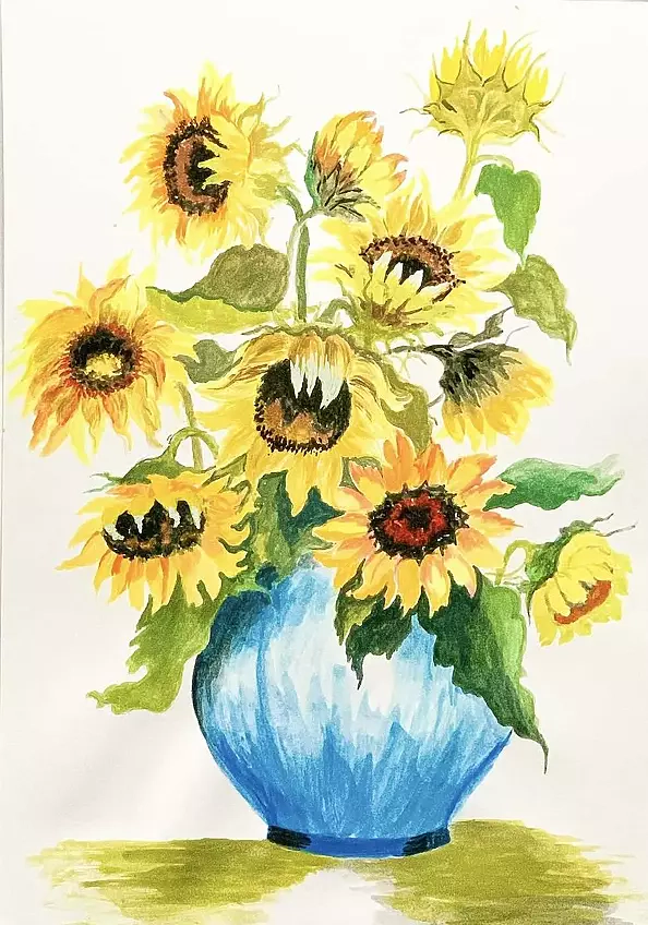 Ewa Zakrzewska - Sunflowers