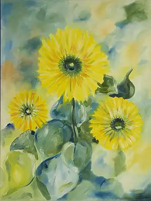 Ilona Milewska - Sunflowers