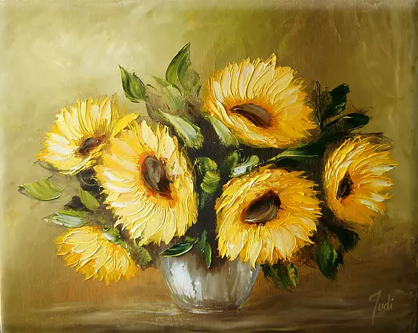 Joanna Szczepańska - Sunflowers