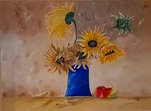 Monika Kubik - Słoneczniki