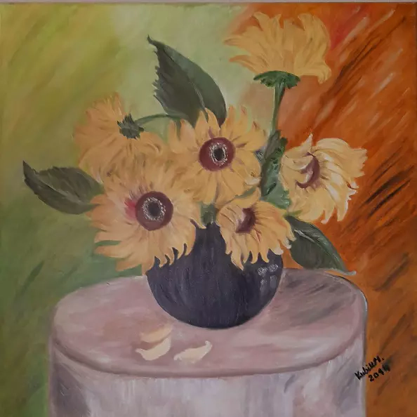 Monika Kubik - Słoneczniki