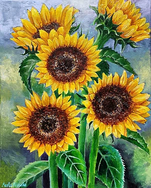Marta Milewska - Sunflowers