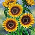 Marta Milewska - Sunflowers