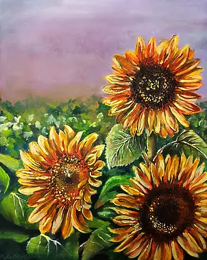Marta Milewska - Sunflowers