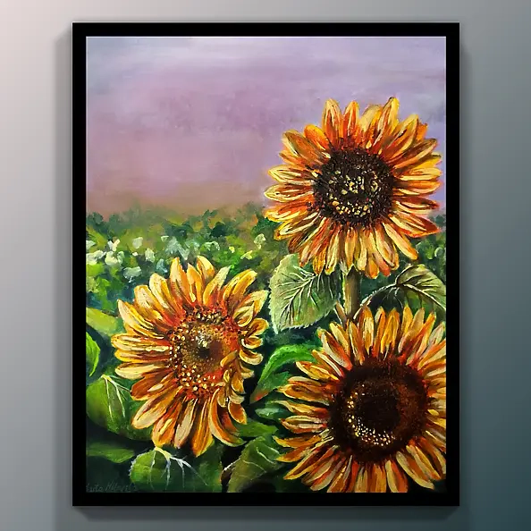 Marta Milewska - Sunflowers