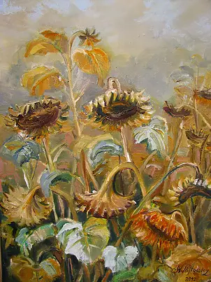 Małgorzata Wójtowicz Cichoń - Sunflowers