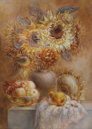 Snieżana Viteckaja - Sunflowers