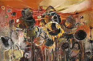   - Słoneczniki w zwierciadle