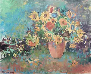 . FLORIAN - Sunflowers in a Vase