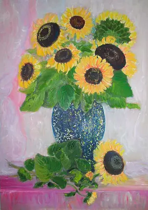   - sunflower bouquet