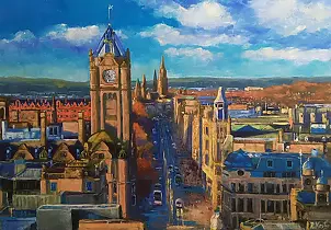 Paweł Kosior - A sunny day in Edinburgh