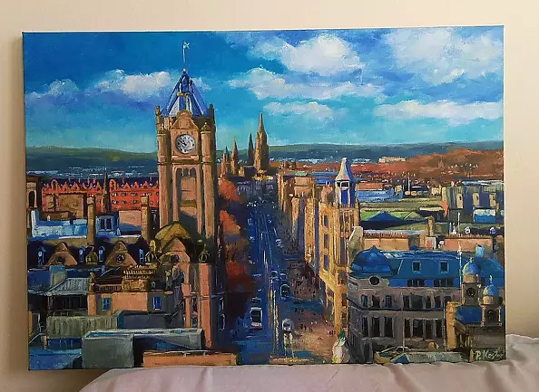 Paweł Kosior - Słoneczny dzień w Edynburgu