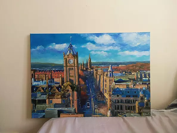 Paweł Kosior - Słoneczny dzień w Edynburgu