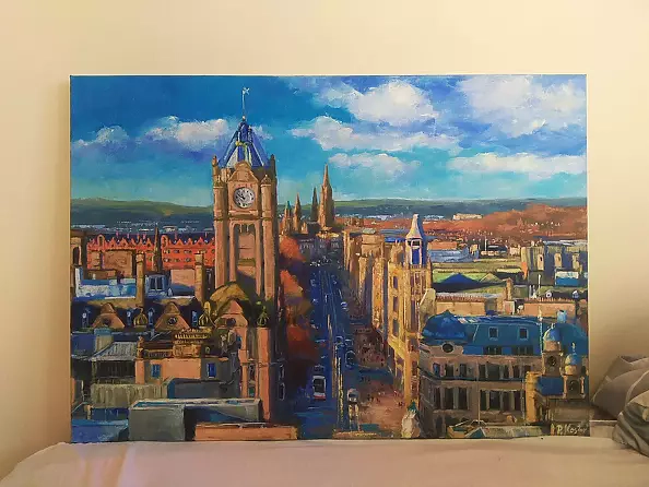 Paweł Kosior - Słoneczny dzień w Edynburgu