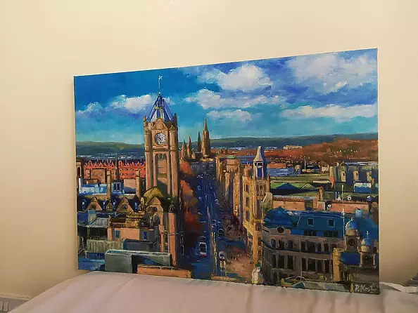 Paweł Kosior - Słoneczny dzień w Edynburgu