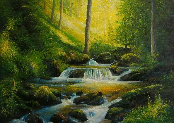 Jacek Siedlec - Sunny forest