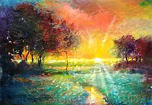 Włodzimierz Draczyński - Sunny evening