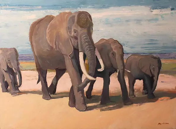 Jacek Syguła - Słonie
