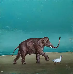 Andrzej Cybura - elephant