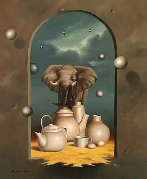   - Un elefante in un negozio di porcellane