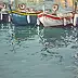 Giuseppe Bonci - Small boats "gozzo" in Camogli