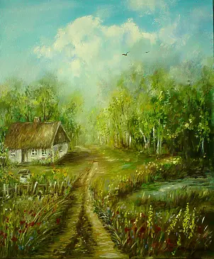 Maria Roszkowska - Chatka pod lasem