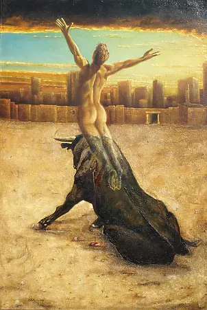   - The death of the Minotaur