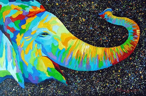 Olha Darchuk - Smiling Elephant