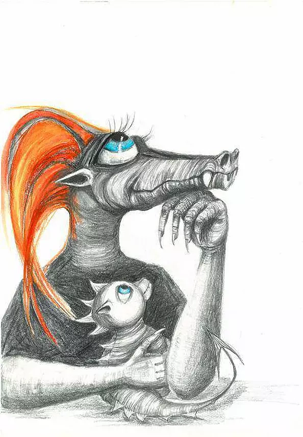 Adriana Laube - Dragon mom