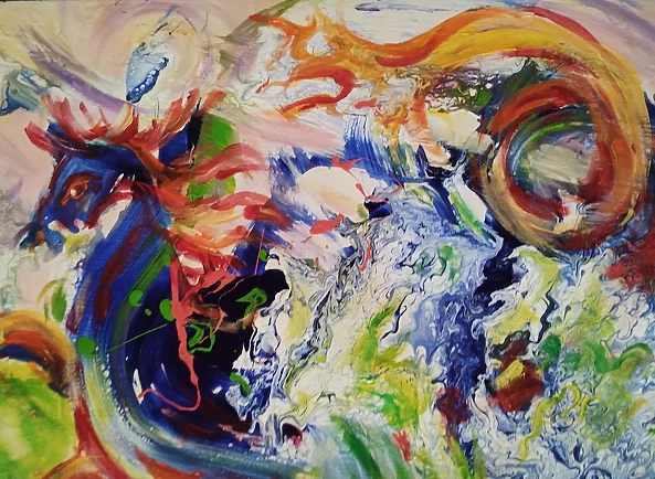 Anna Borcz - Water dragon