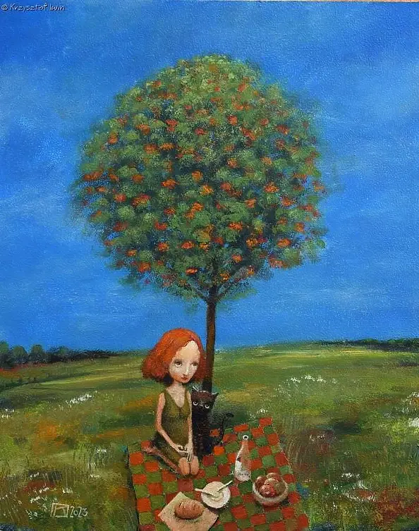 Krzysztof Iwin - Śniadanie pod jarzębiną