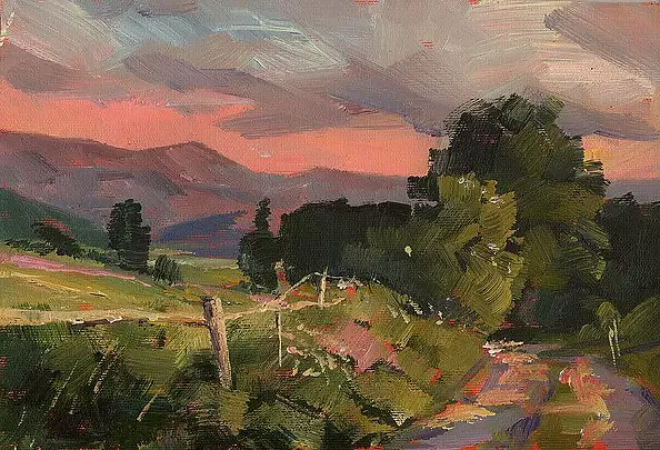 Leszek Legut - White evening.