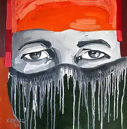 Katarzyna Rymarz, Так близко, так мало известно, Масляная картина - холст, 60 x 60