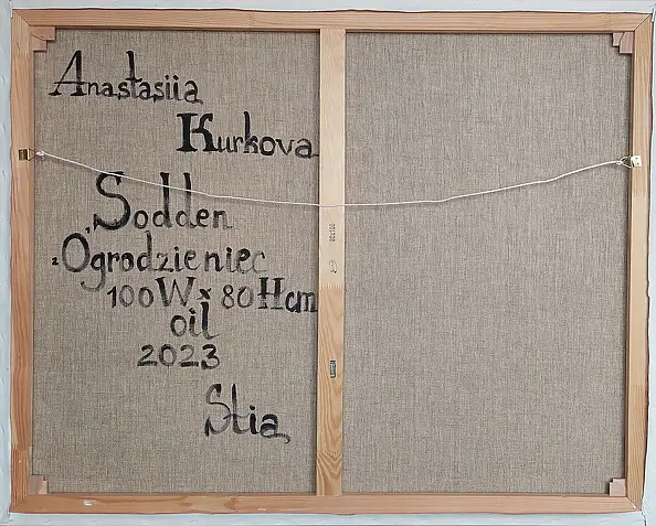 Anastasiia Kurkova,  Sodden, Obraz olejny - płótno, 100 x 80