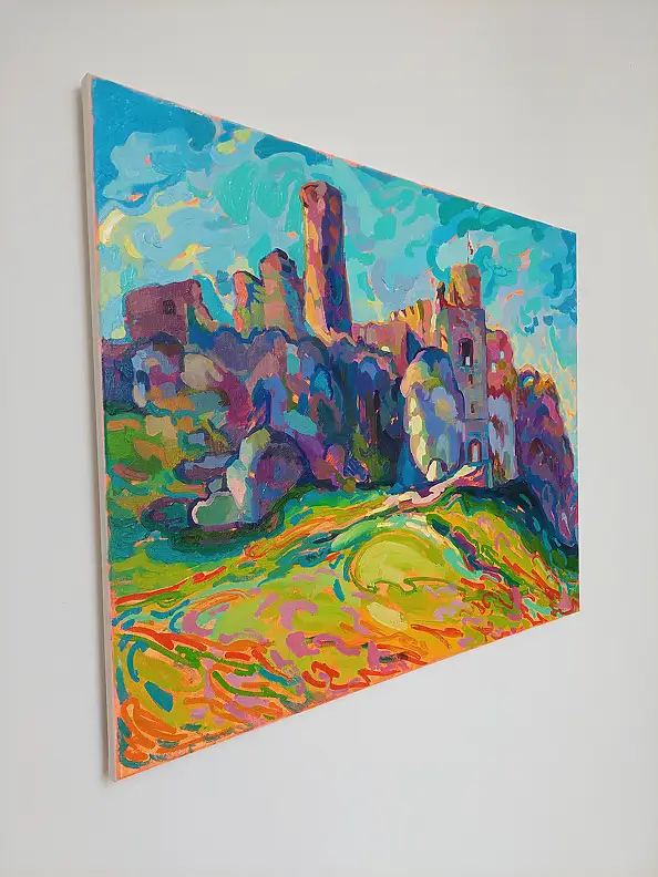 Anastasiia Kurkova,  Sodden, Obraz olejny - płótno, 100 x 80