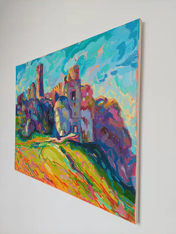 Anastasiia Kurkova,  Sodden, Obraz olejny - płótno, 100 x 80