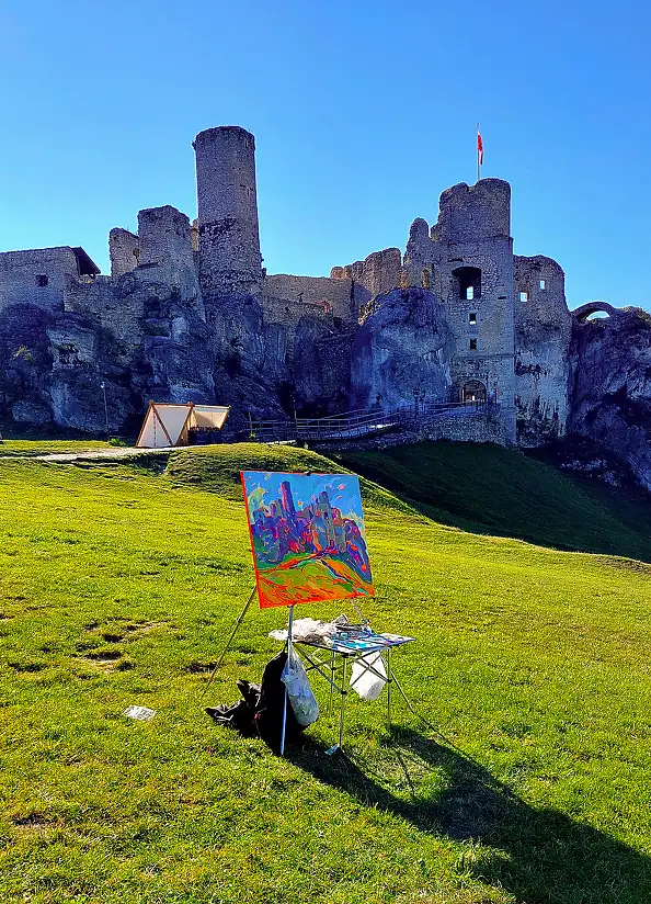 Anastasiia Kurkova,  Sodden, Obraz olejny - płótno, 100 x 80