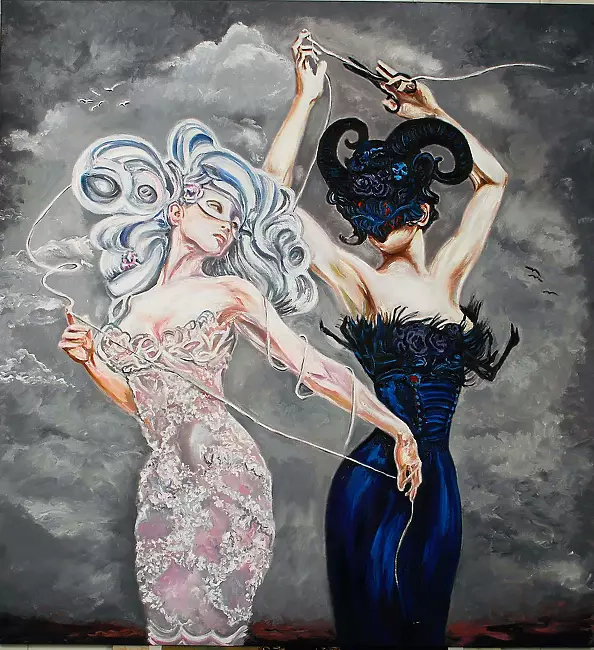 Alex Pelesh - Alliance between light and darkness.