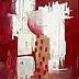 Giovanni Greco, Intro solo, Peinture acrylique, Craie, Techniques mixtes - panneau, 37 x 42