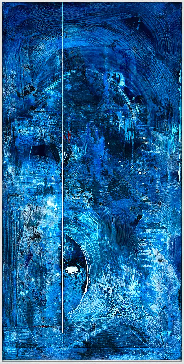 Jakub Margasinski, Sonda III, Obraz akrylowy - płyta, 60 x 120