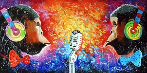 Olha Darchuk - Song of music lovers monkeys 