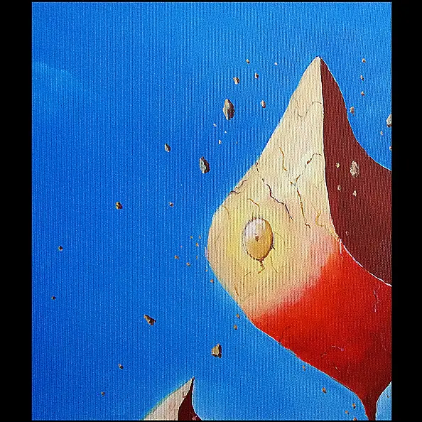 Roman Hnedkovsky, Chanson, Peinture à l'huile - toile, 70 x 50