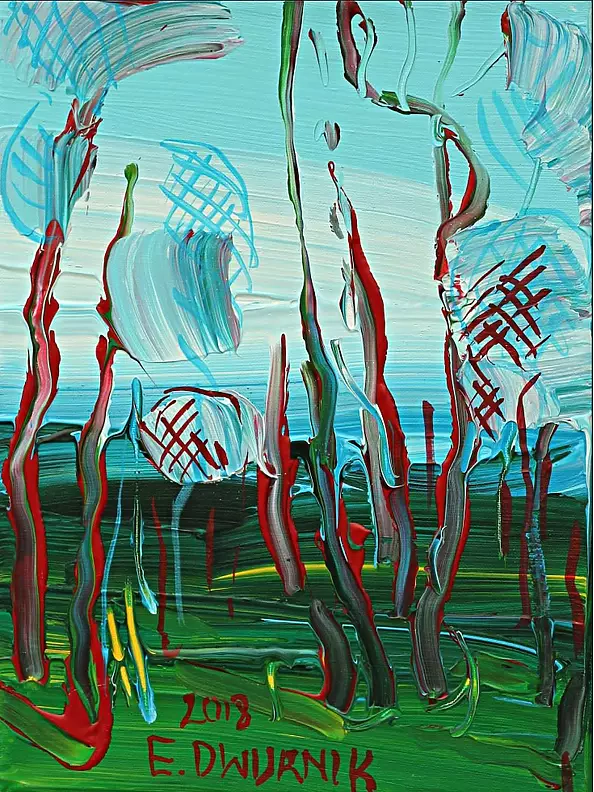 Edward Dwurnik - Pines