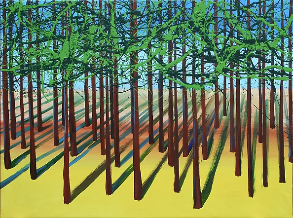 Cyprian Nocoń - Pine trees