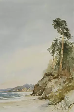 Kazimierz Twardowski - Pines in Ustka